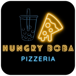 HUNGRY BOBA PIZZERIA DUBLIN logo.